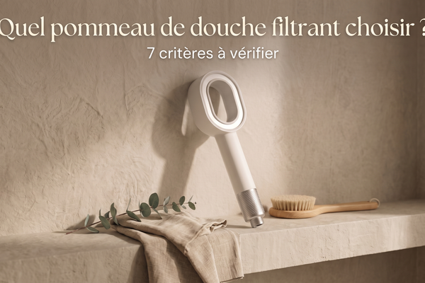 Quel pommeau de douche filtrant choisir ? 7 critères à vérifier