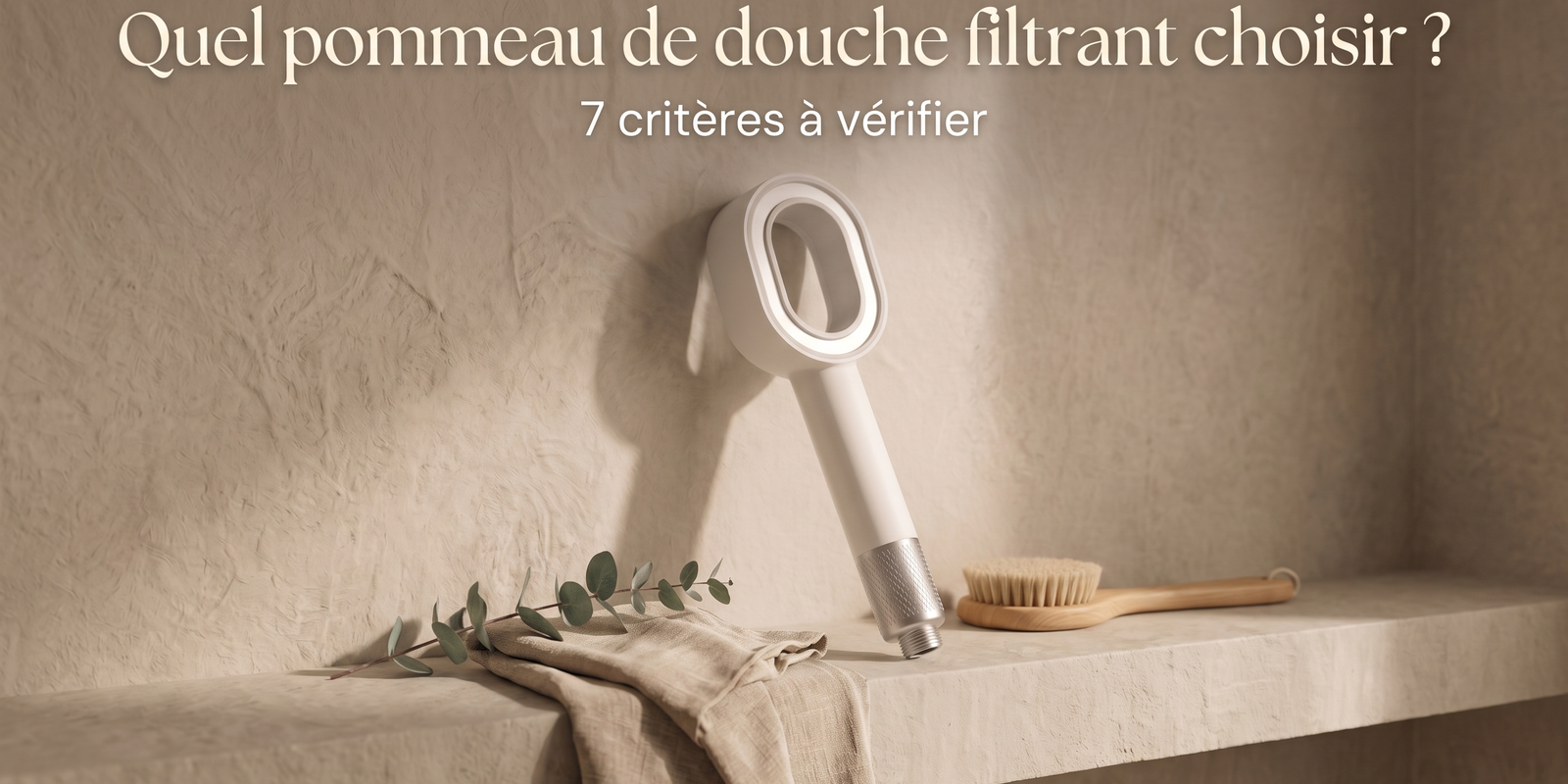 Quel pommeau de douche filtrant choisir ? 7 critères à vérifier
